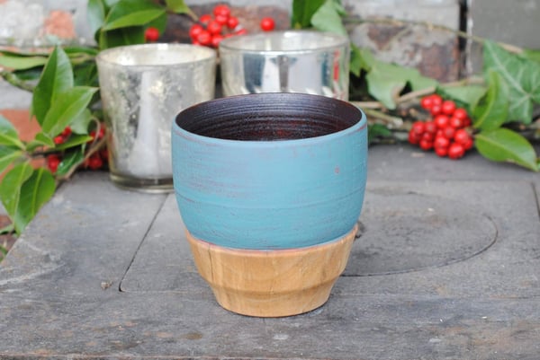 Image of Birch end-grain cup II - Tasse en bouleau II
