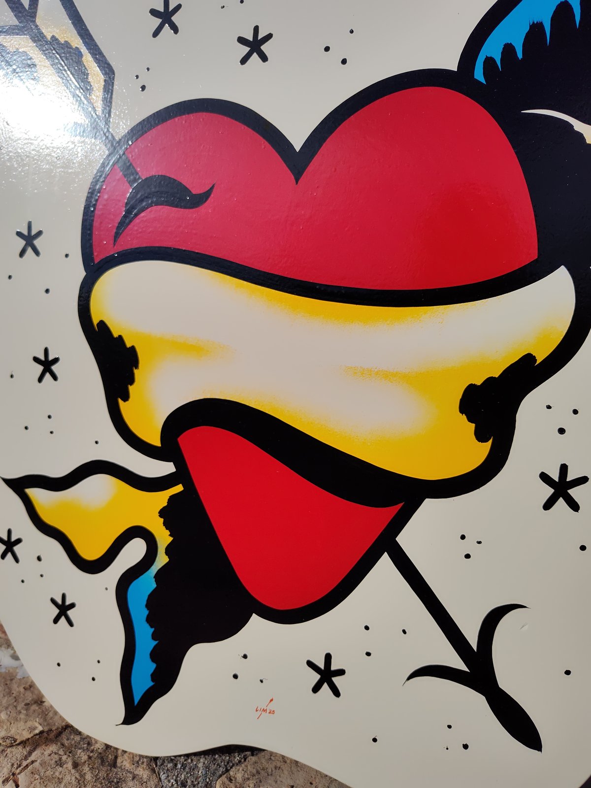 Flash Collection - Heart and Banner | Old 5 and Dime Sign Co.