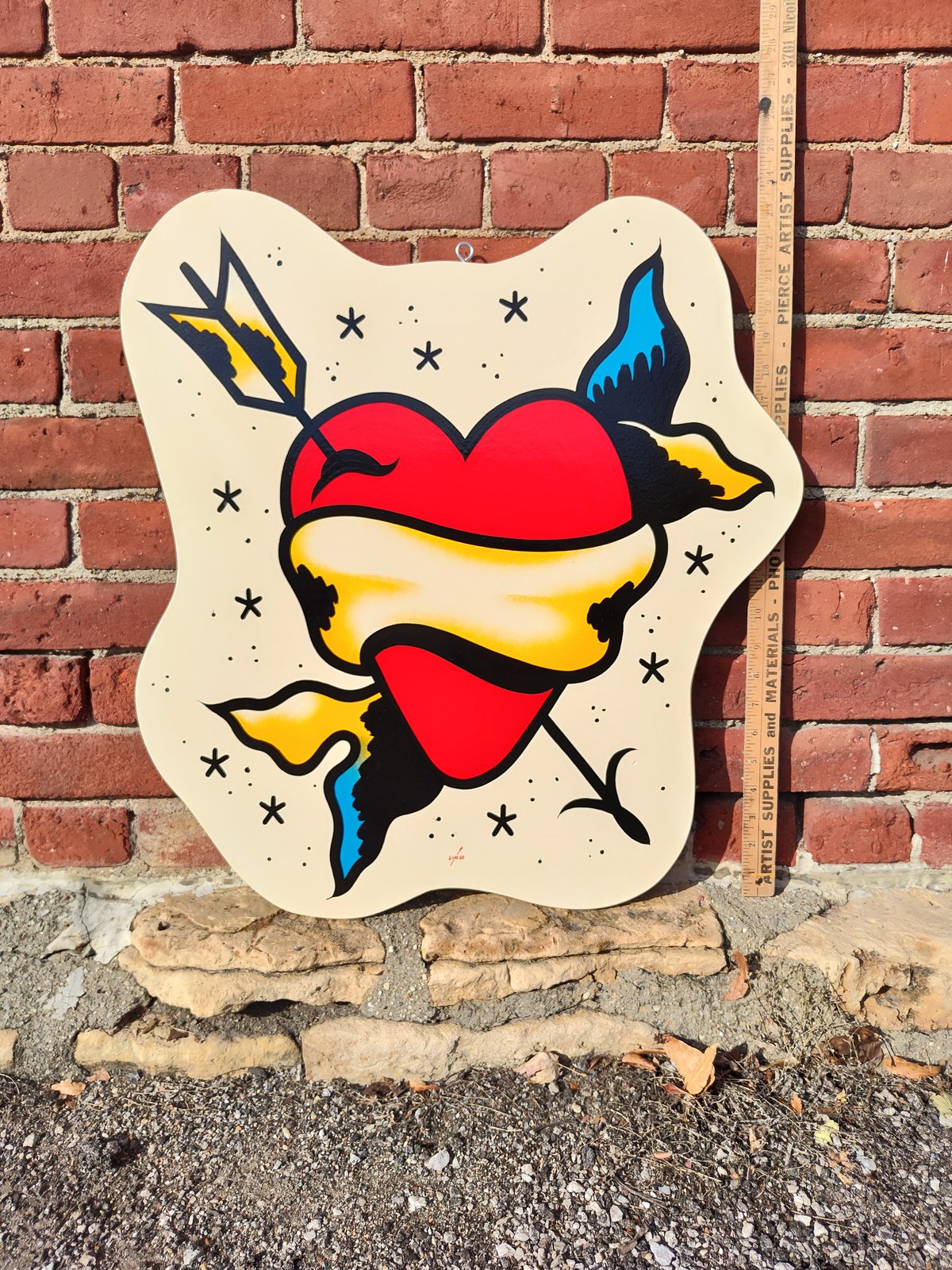 Flash Collection - Heart and Banner | Old 5 and Dime Sign Co.