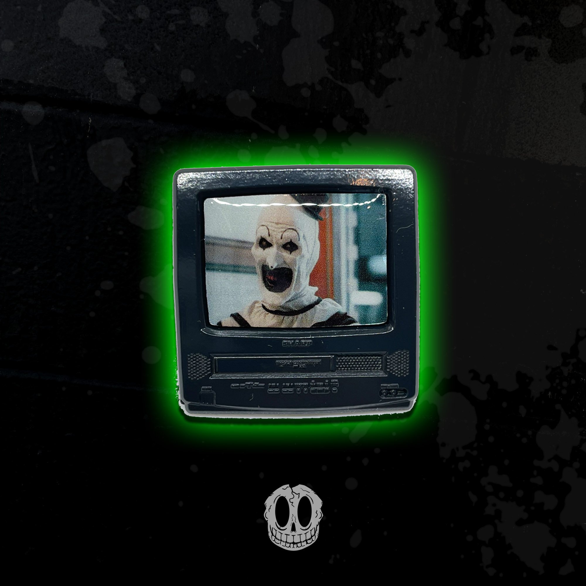 TV Terrifier pin | (otherworld)