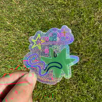 lil sad face sticker