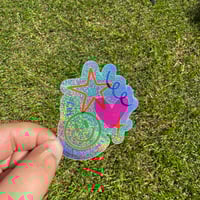 Image 2 of cutie doodles sticker