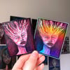 HAZE stickers.