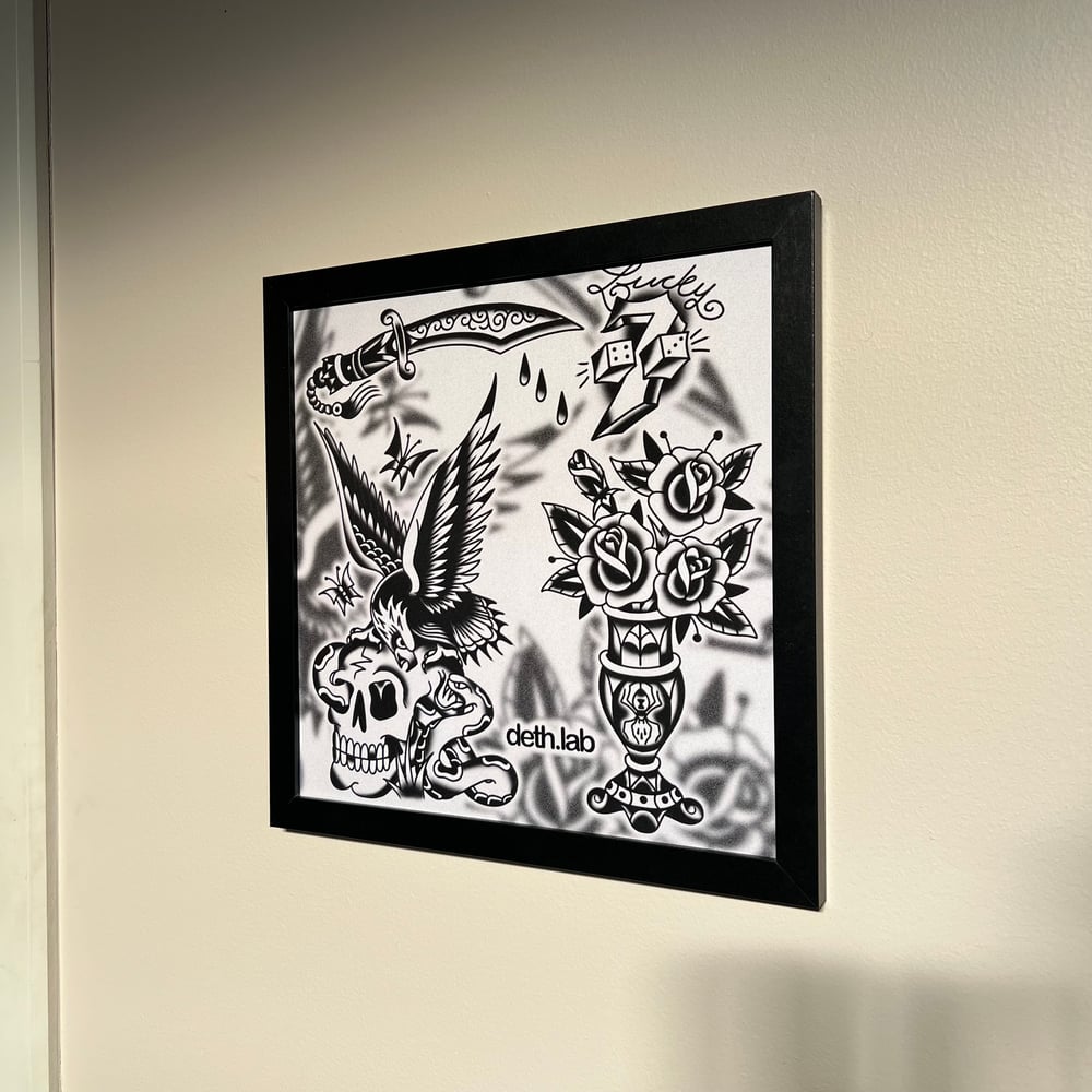 "BORN TO FLY" | 12X12 FLASH PRINT 