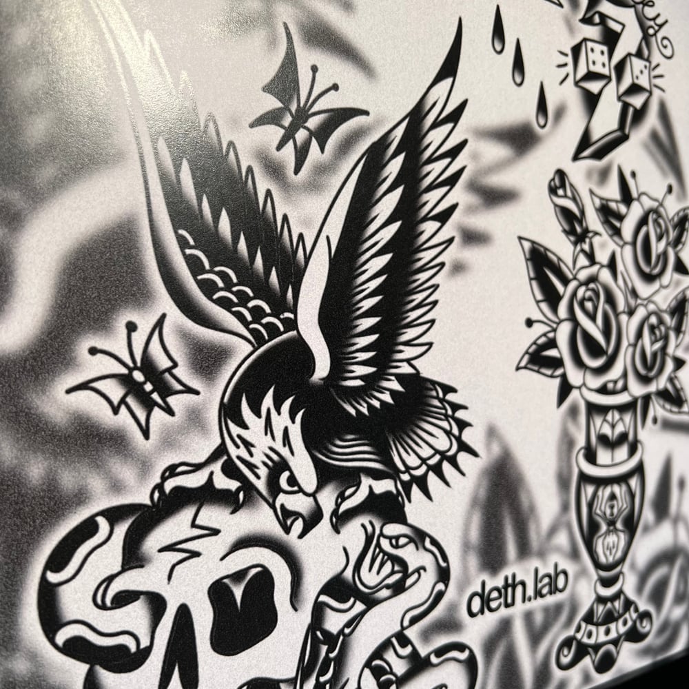 "BORN TO FLY" | 12X12 FLASH PRINT 