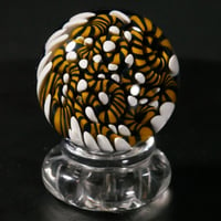 Image 1 of 32mm Implosion Marble with Glass Stand 