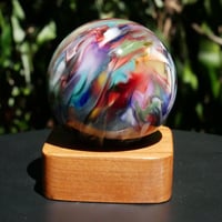 Image 2 of 54mm Worked Marble with Stand 