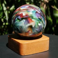 Image 4 of 54mm Worked Marble with Stand 