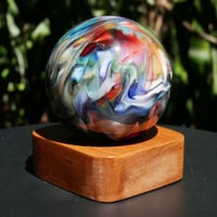 Image 5 of 54mm Worked Marble with Stand 