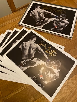 Image of SIGNED JUSTIN GAETHJE A3 PRINTS 'BLOOD DIAMOND'