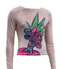 Image 3 of Mesh Portrait Long-Sleeve