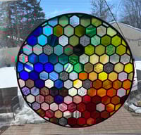 Image 1 of Large round honey comb