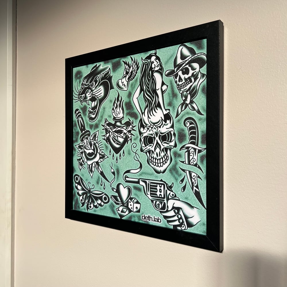 "DEAD LAST" | 12X12 FLASH PRINT