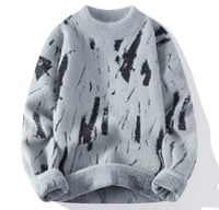 Image 3 of Sweater Long Sleeve Cable Knit