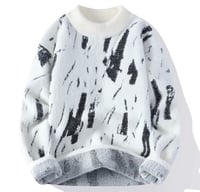 Image 4 of Sweater Long Sleeve Cable Knit