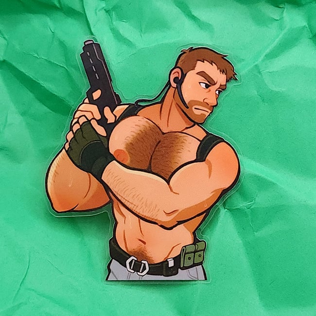 [Sticker] Chris Redfield - Torso Series