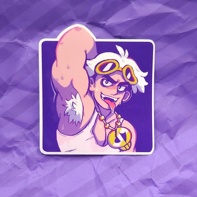 [Sticker] Sweatin' Guzma