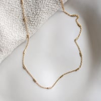 Collier MAKO Or/Argent