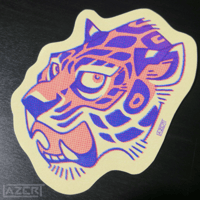 Image 4 of Screentone Jaguar - Stickers