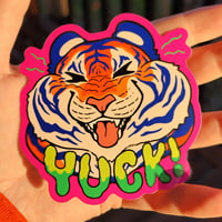 YUCK! Tiger Sticker