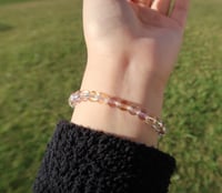 Image 3 of mixed crystal bracelet 淡色系水晶手链