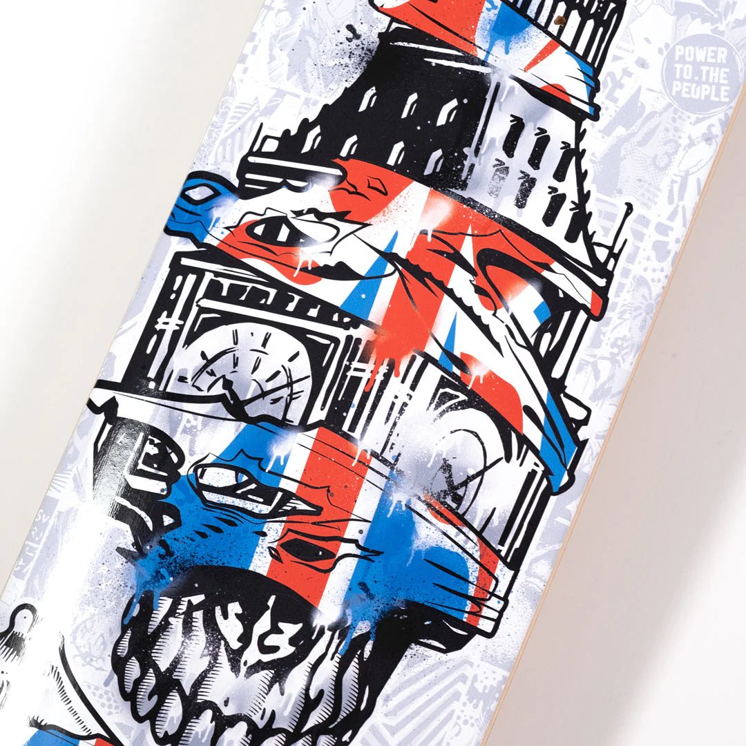 Image of Big Ben ripped (skate deck)