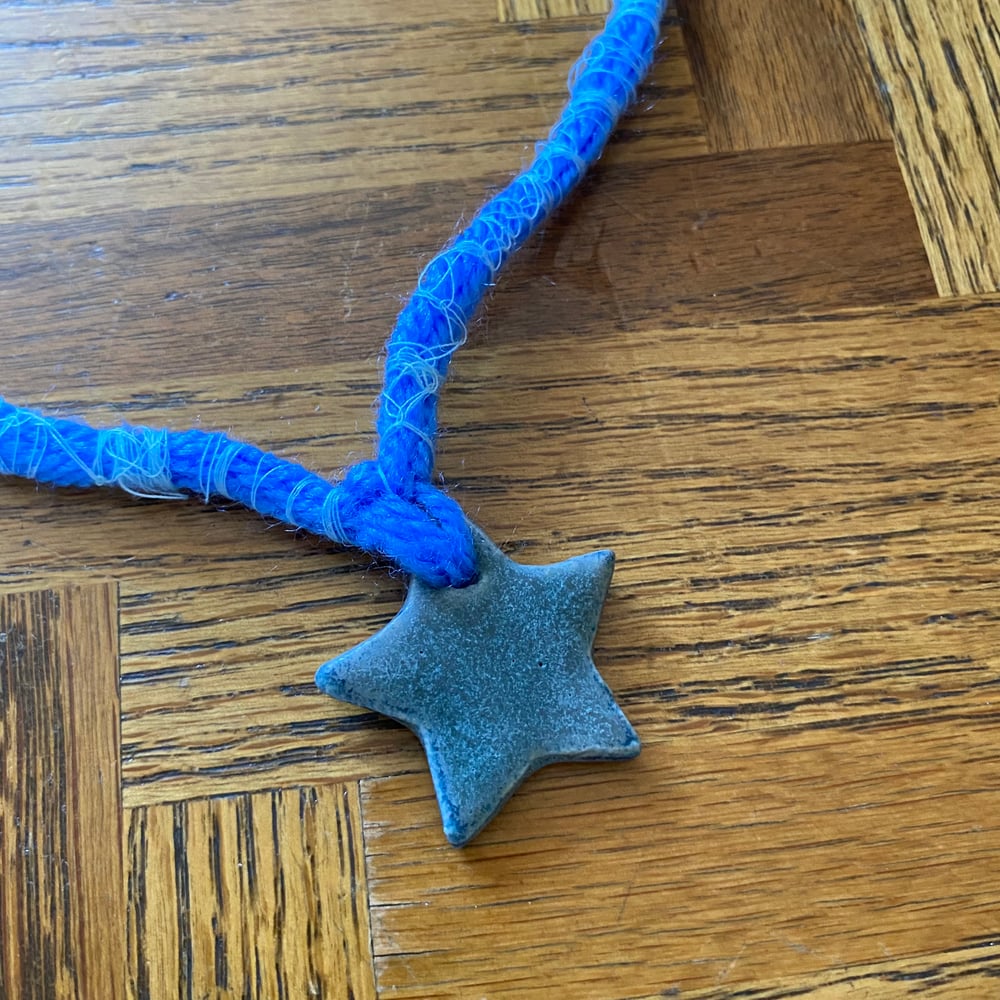 Blue star Necklace