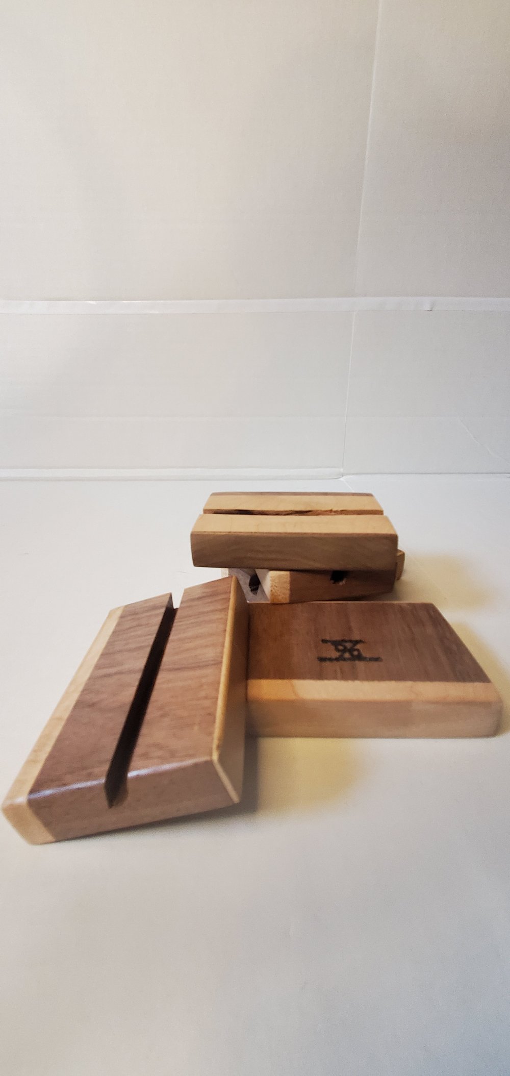 Solid Wood Business Card Holder