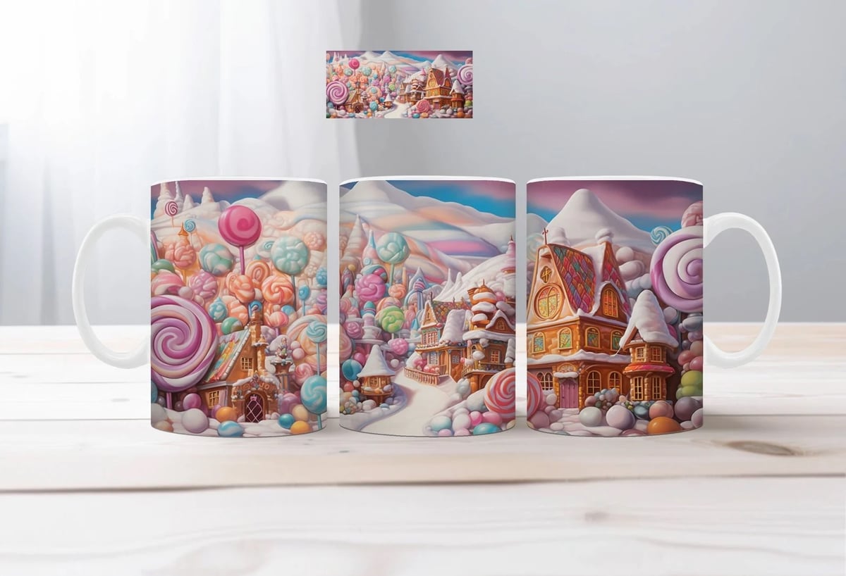 Image of Candyland Christmas Mug