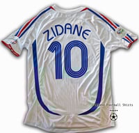 Image 2 of France 2006 away shirt ZIDANE