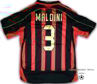 Image 2 of AC Milan 2006 2007 shirt. MALDINI.