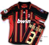 Image 1 of AC Milan 2006 2007 shirt. MALDINI.