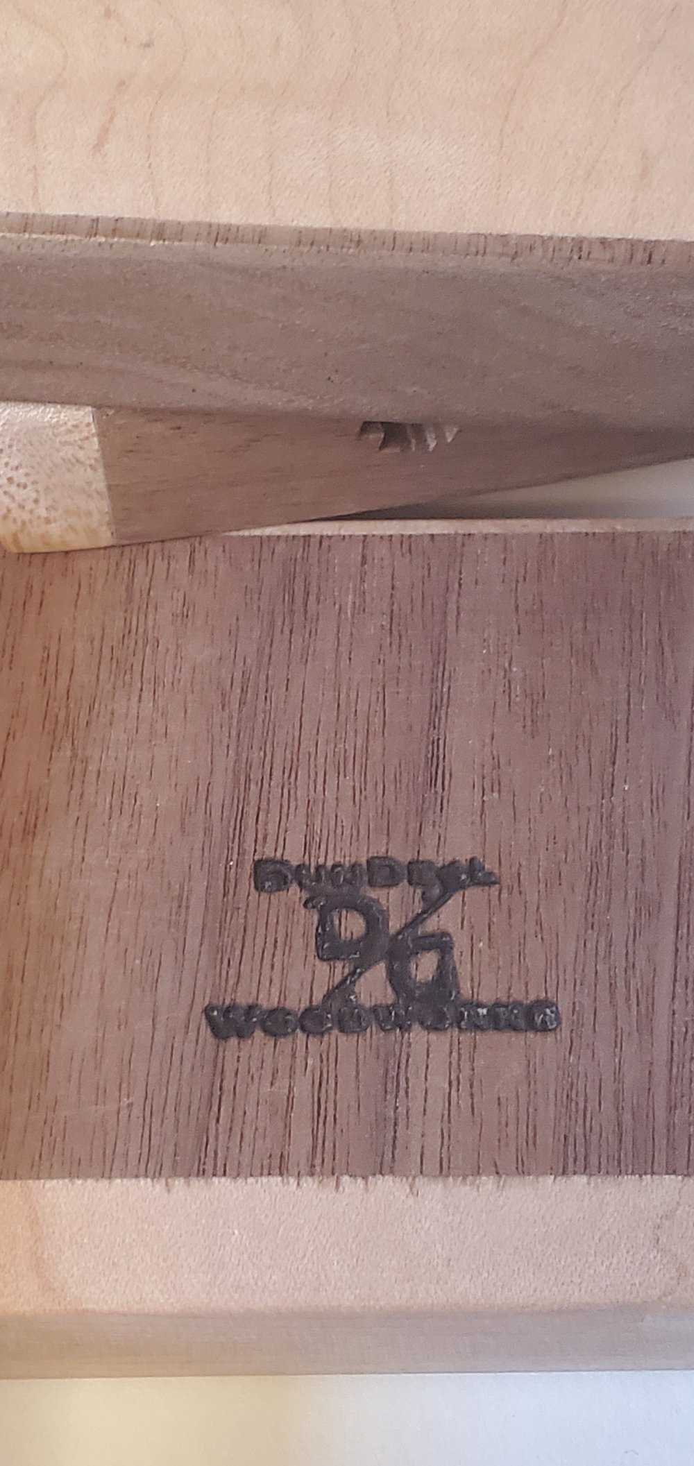 Solid Wood Business Card Holder