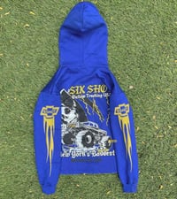 Image 1 of six shot hoodie