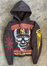 Image 2 of six shot hoodie