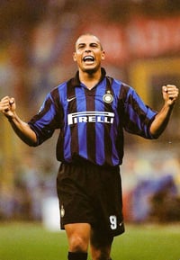 Image 4 of Inter Milan 1998 1999 shirt RONALDO