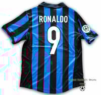 Image 2 of Inter Milan 1998 1999 shirt RONALDO