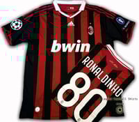 Image 1 of AC Milan 2009 2010 shirt RONALDINHO