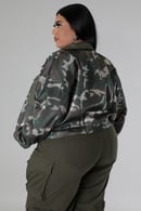 Image 2 of Camo Sequin Jacket