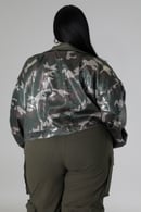 Image 3 of Camo Sequin Jacket