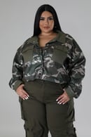 Image 4 of Camo Sequin Jacket