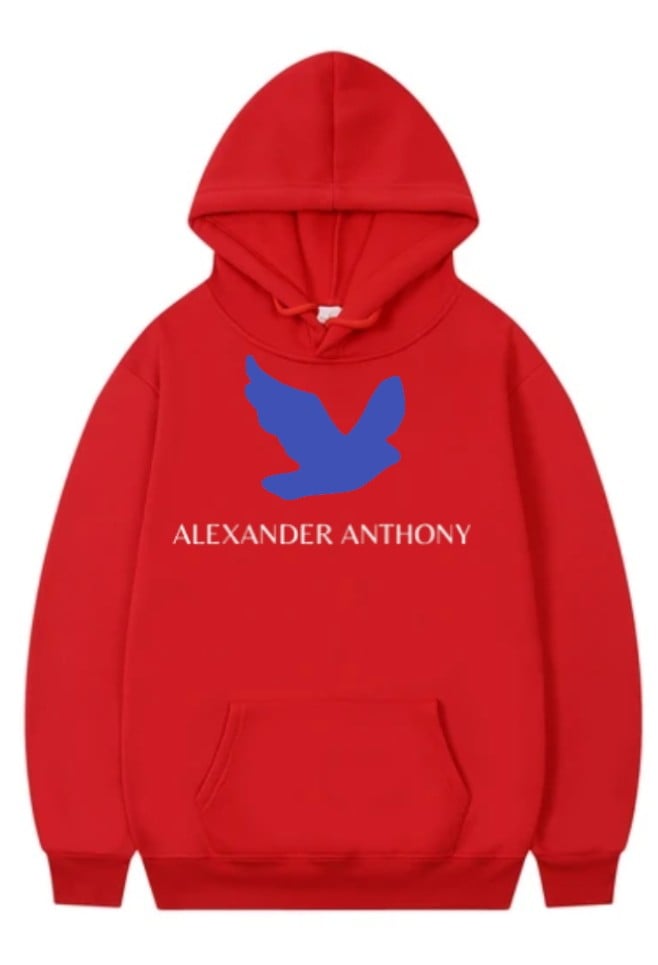 Image of Alexander Anthony Dove Print Hoodie
