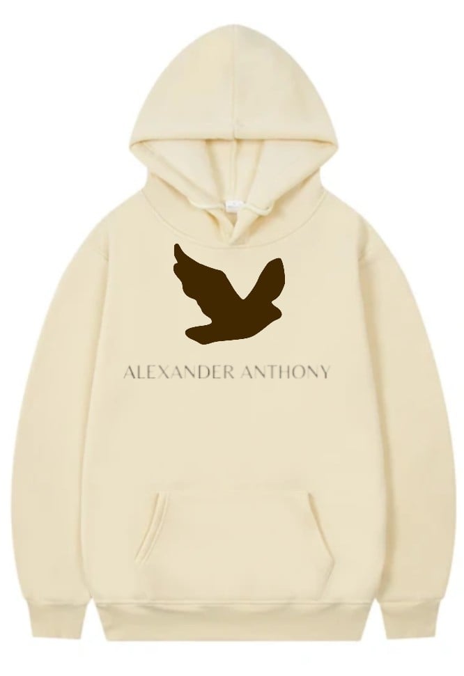 Image of Alexander Anthony Dove Print Hoodie