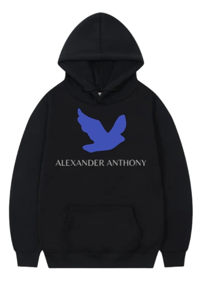 Image of Alexander Anthony Dove Print Hoodie
