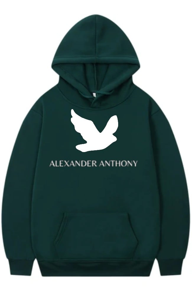 Image of Alexander Anthony Dove Print Hoodie