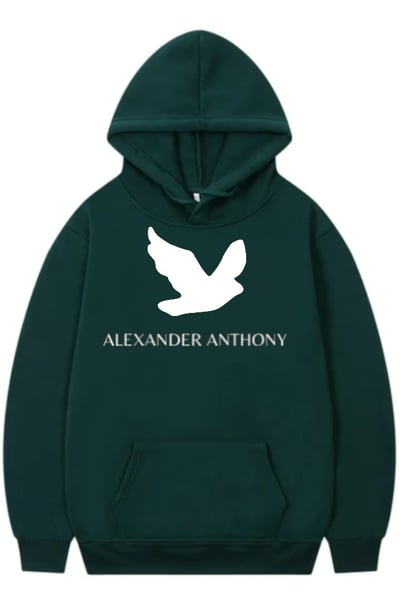 Image of Alexander Anthony Dove Print Hoodie