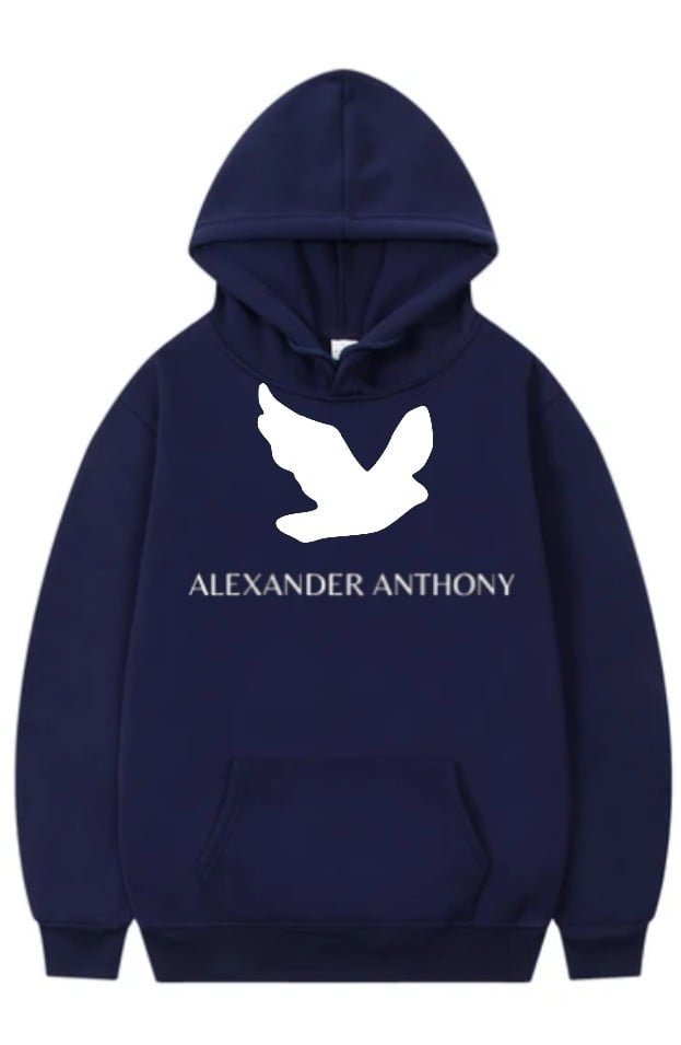 Image of Alexander Anthony Dove Print Hoodie