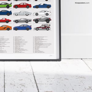 Cars of Fast and Furious Poster