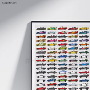 Cars of Fast and Furious Poster