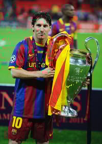 Image 4 of Barcelona 2010 2011 shirt MESSI